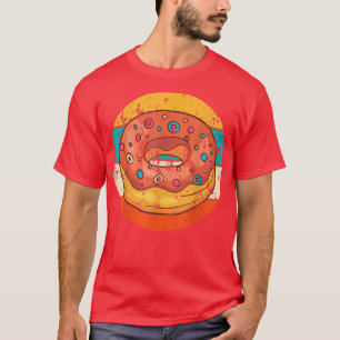 Camiseta Bolo de padaria para panificação de rosquinha, Vin