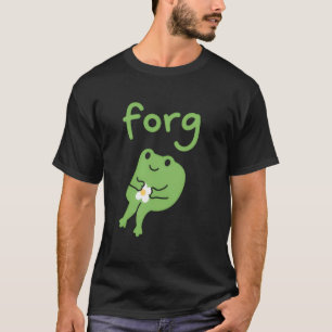 Camiseta Bolo de Sapo Kawaii Fofo Meme Estética Fofa Perdoe