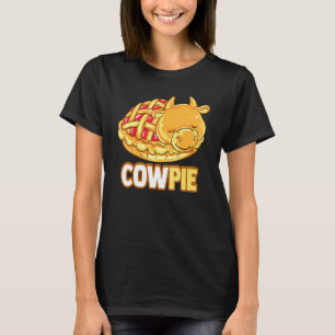 Camiseta Bolo de vaca Comida Vaca Animal Gado