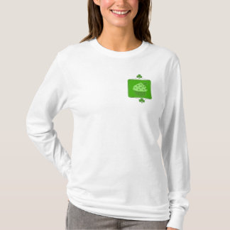 Camiseta Bolo de xícara do Dia de São Patrício