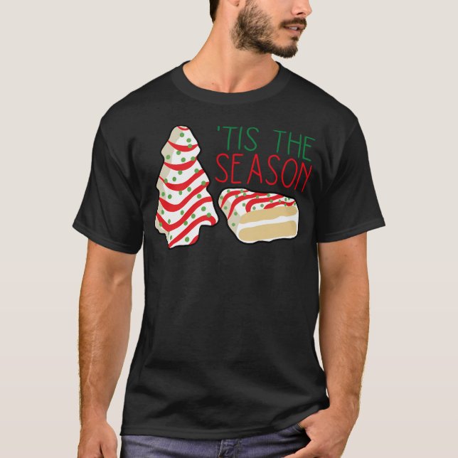 Camiseta Bolo Debbie da Árvore de Natal (Frente)