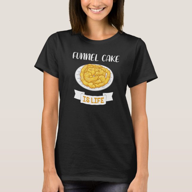 Camiseta Bolo do Funnel de Comida Justa do Circo Life (Frente)