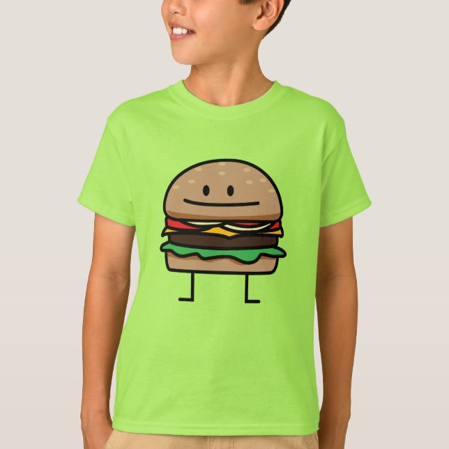 Camiseta Bolo do queijo da carne da carne à terra do (Frente)