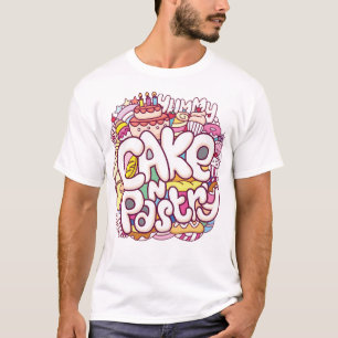 Camiseta Bolo e alfarroba