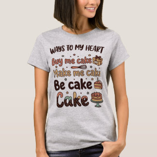 Camiseta Bolo É Sempre a Resposta