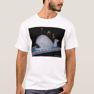 Camiseta Bolo irritado da baleia da falha
