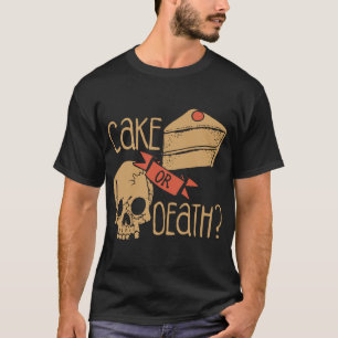 Camiseta bolo ou preguiça da morte