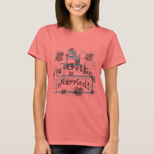 Camiseta Bolo que de casamento eu me estou casando