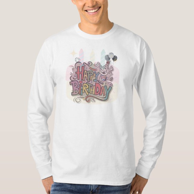 Camiseta Bolo, Velas e Bênçãos Infinitas (Frente)