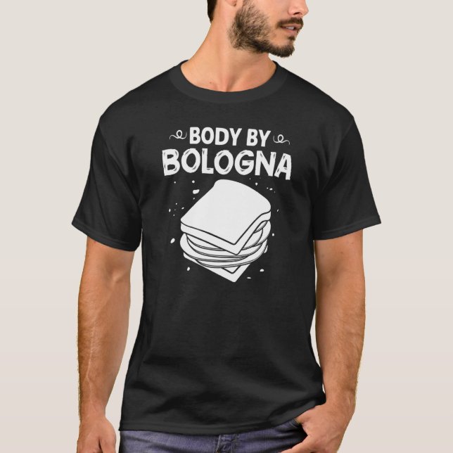 Camiseta Bologna Meat Italy Sandwich Sausage Baloney Fried (Frente)