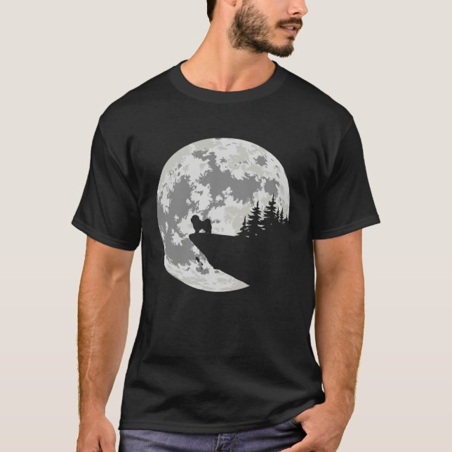 Camiseta Bolognese Apparel And Moon  Halloween Costume (Frente)