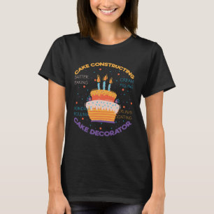 Camiseta Bolos Humorosos Construindo Chefs Gag Dizendo