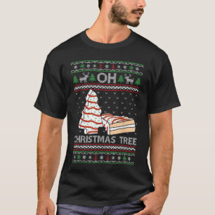 Camiseta Bolos Oh Christmasree Debbie Becky Jen Amantes de