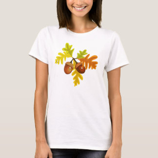Camiseta Bolotas e Folhas