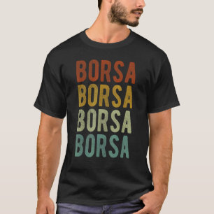 Camiseta Bolsa Cidade Romênia Retro Vintage