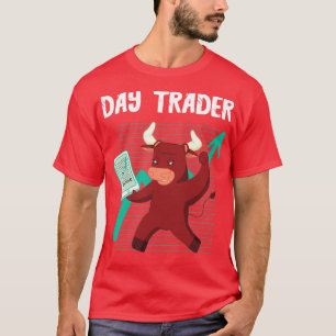 Camiseta Bolsa Comercial de Valores Comerciante Dia de Inve