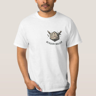 Camiseta Bolsa de Dados do Mestre de Caverna