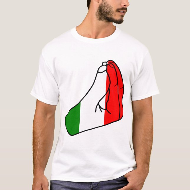 Camiseta Bolsa de Dedo (Frente)