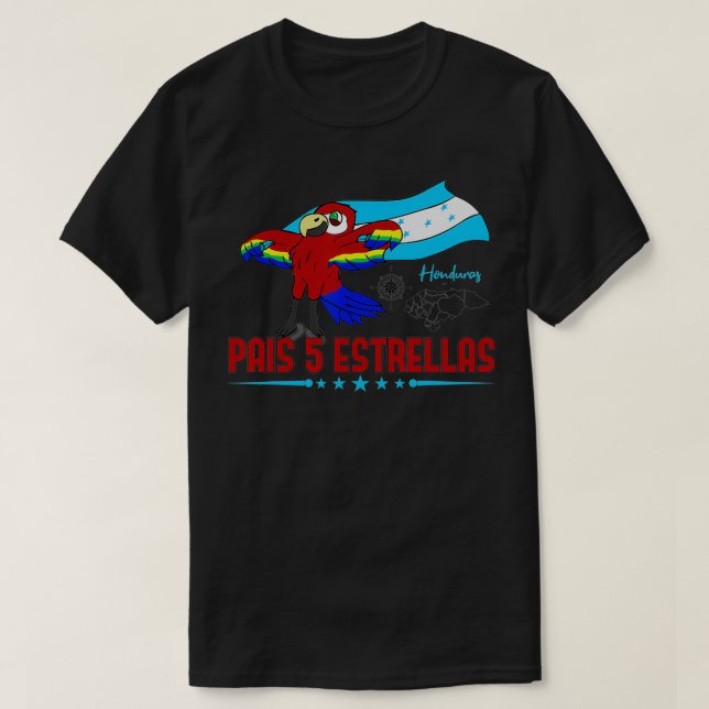 Camiseta Bolsa De Empleos Honduras  (Frente do Design)