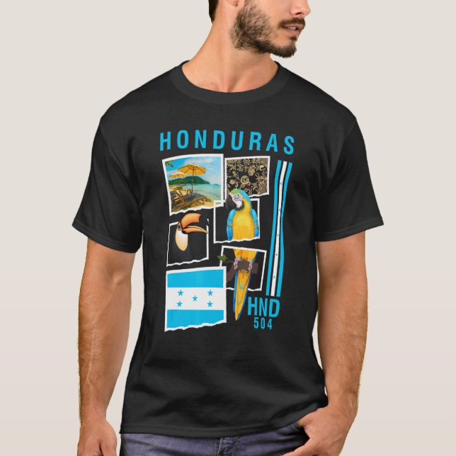 Camiseta Bolsa De Empleos Honduras (Frente)