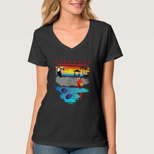 Camiseta Bolsa De Empleos Honduras 1 (Frente)