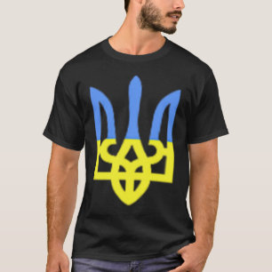 Camiseta Bolsa de Erva da Ucrânia Azul e Amarela da Bandeir