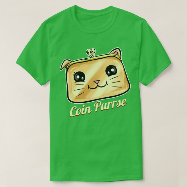 Camiseta Bolsa De Gato Na Quinta-Feira (Frente do Design)