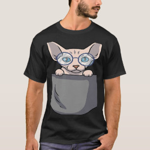 Camiseta Bolsa de Gato Sphynx