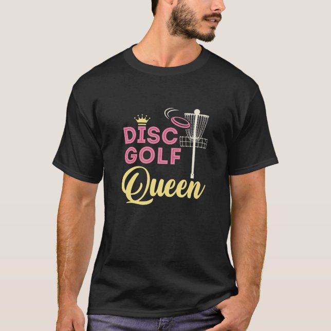 Camiseta Bolsa de Golf Queen Disco Golfer (Frente)