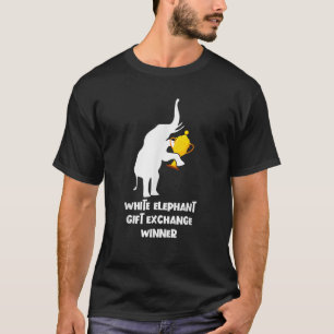 Camiseta Bolsa de Natal ganhadora de troca de elefantes bra
