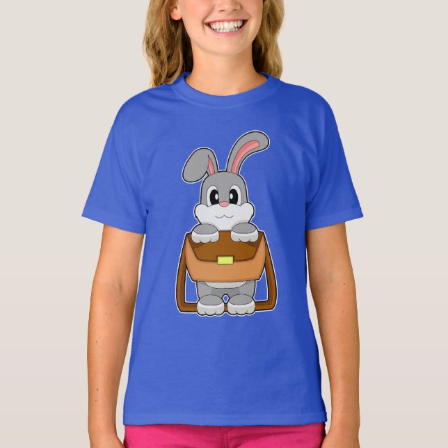 Camiseta Bolsa de ombro de coelho (Frente)