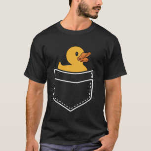 Camiseta Bolsa de Pato Presente de Brinquedo de Banho de Pa