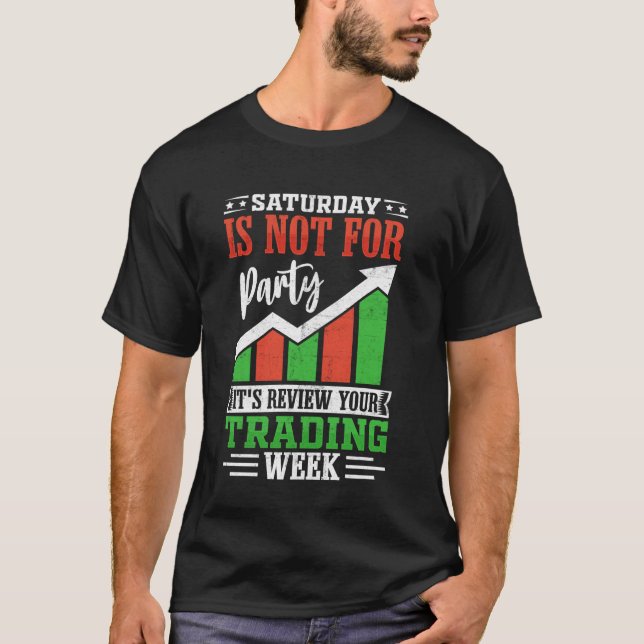 Camiseta Bolsa de Valores - Comerciante Forex Day (Frente)