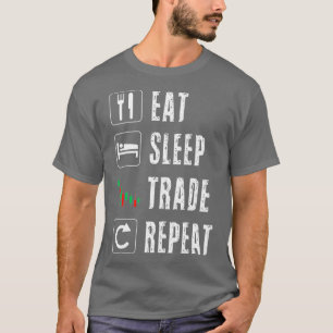 Camiseta Bolsa de Valores - Dia de Negociação - Opções 