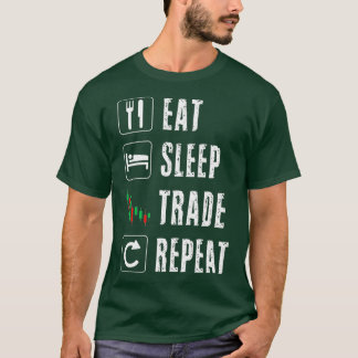 Camiseta Bolsa de Valores - Dia de Negociação - Opções de C