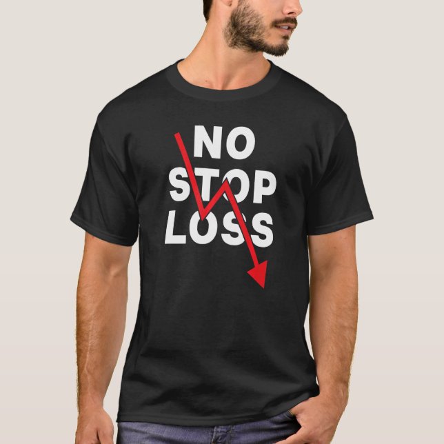 Camiseta Bolsa De Valores Em Crise Sem Parar De Negociar Pe (Frente)