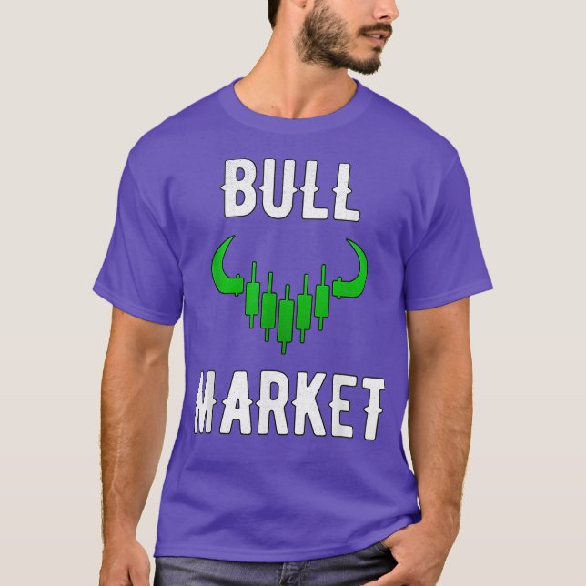 Camiseta Bolsa de Valores - Mercado Bull Bolsa de Valores (Frente)