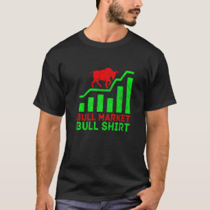 Camiseta Bolsa de Valores no Dia do Mercado de Ações Comerc