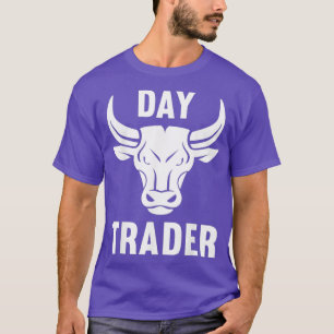 Camiseta Bolsa de Valores para Homens - Comerciante de Bols