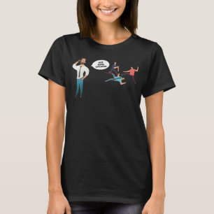 Camiseta Bolsa de Valores para o Dia de Negociação Fina