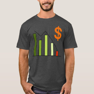 Camiseta Bolsa de Valores que Investiu Mercado de Ações