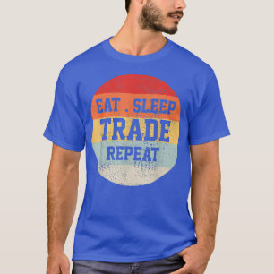 Camiseta Bolsa de Valores Retrô de Bolsa Funny de Vintage