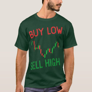Camiseta Bolsa de Valores Shirt Stock Trading Comprar Low S