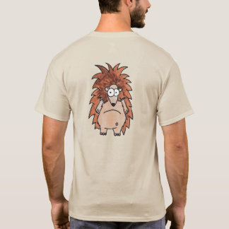 Camiseta Bolsa e Estampa de Ouriço Fofinho | Arte da Flores