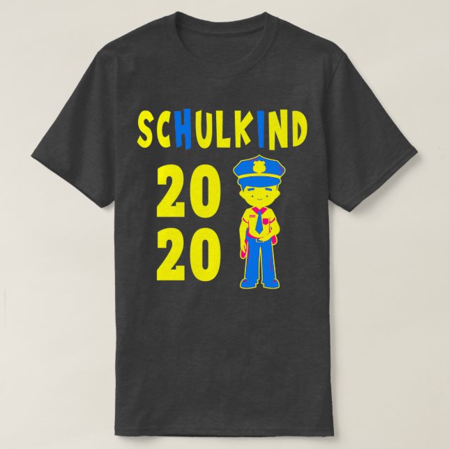 Camiseta Bolsa escolar de escolaridade dom infantil Clássic (Frente do Design)