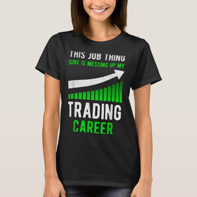 Camiseta Bolsa Funcional Mercado de Valores Comerciais (Frente)