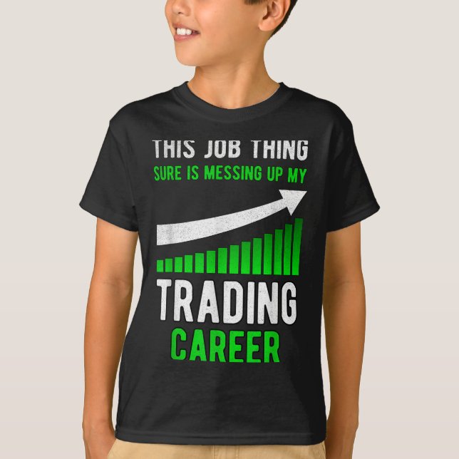 Camiseta Bolsa Funcional Mercado de Valores Comerciais (Frente)