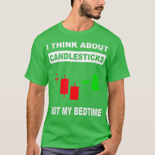 Camiseta Bolsa Funny Funny Stock Trading candlestick