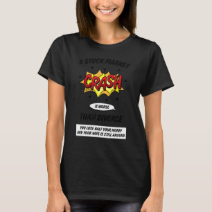 Camiseta Bolsa Funny Stock Market Trading Investindo Dinhei