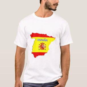 Camiseta bolsa iPhone SE/5/5s/5c do mapa de espanha